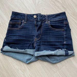 High Waisted Jean Shorts Size 4